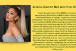 Ariana Grande Net Worth