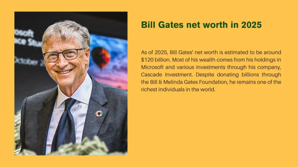 Bill Gates Net Worth in 2025 2 Bill Gates Net Worth in 2025