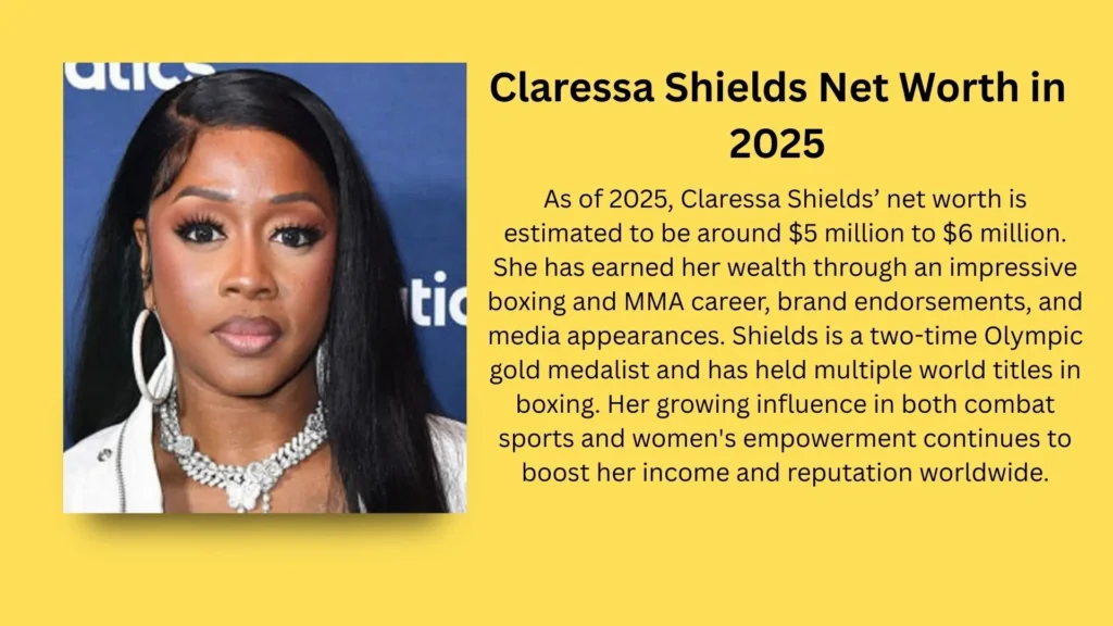 Claressa Shields Net Worth in 2025: The Rise of Boxing’s Undisputed Champion 2 Claressa Shields Net Worth