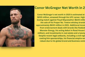 Conor McGregor Net Worth
