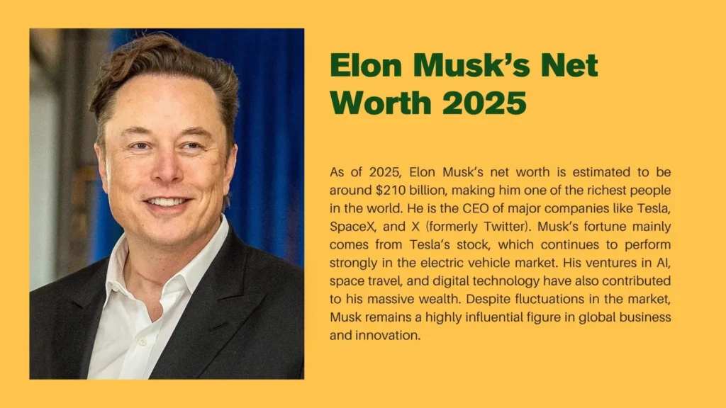Elon Musk Net Worth 2025 2 Elon Musk’s Net Worth 2025