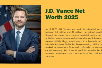 J.D. Vance Net Worth 2025