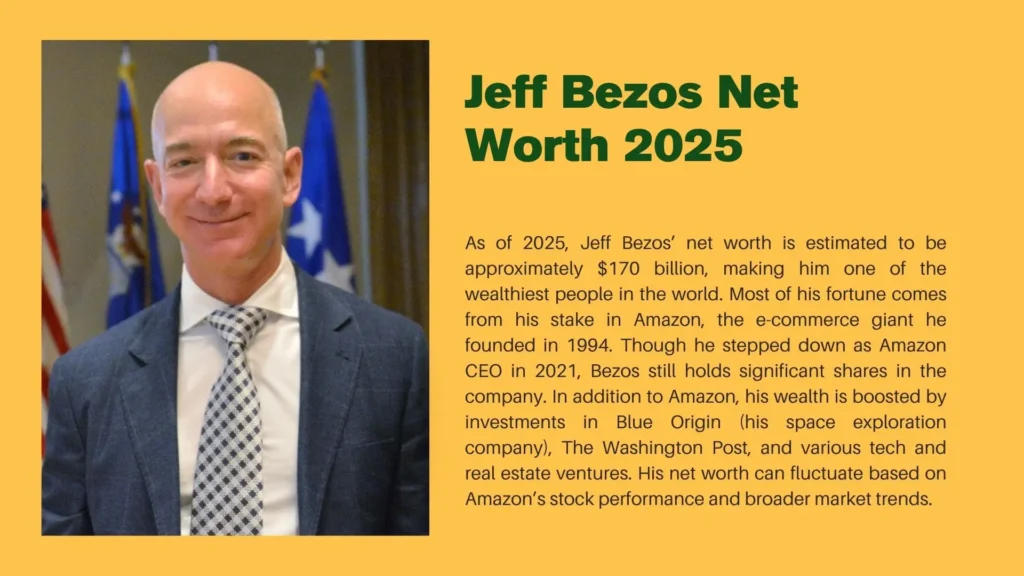 Jeff Bezos Net Worth 2025 2 Jeff Bezos Net Worth 2025