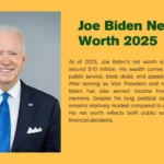 Joe Biden Net Worth 2025