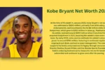 Kobe Bryant Net Worth