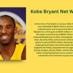 Kobe Bryant Net Worth