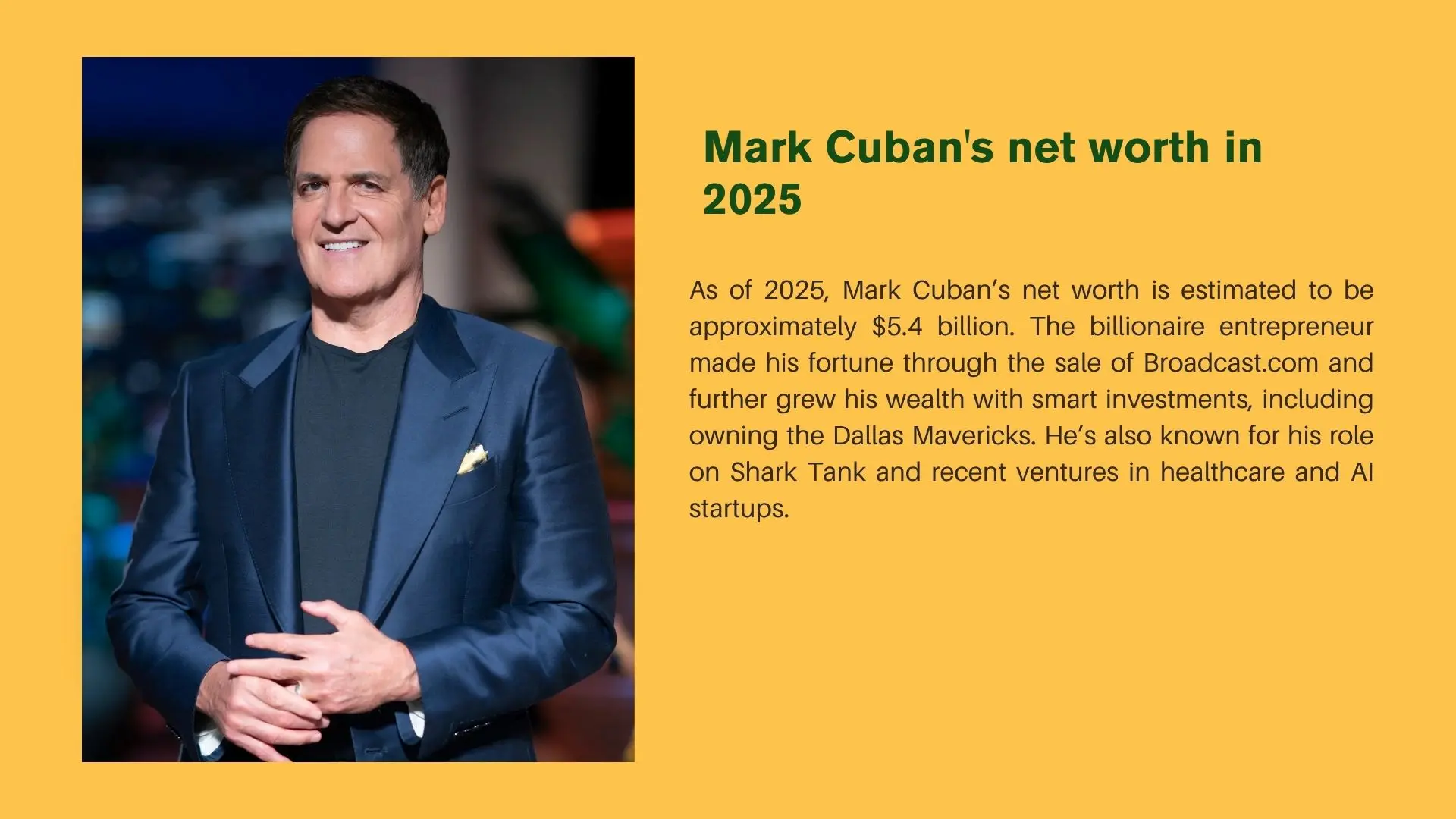 Mark Cuban Net Worth