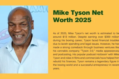 Mike Tyson Net Worth 2025