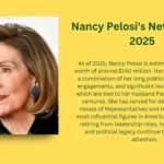 Nancy Pelosi Net Worth