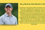 Rory McIlroy Net Worth
