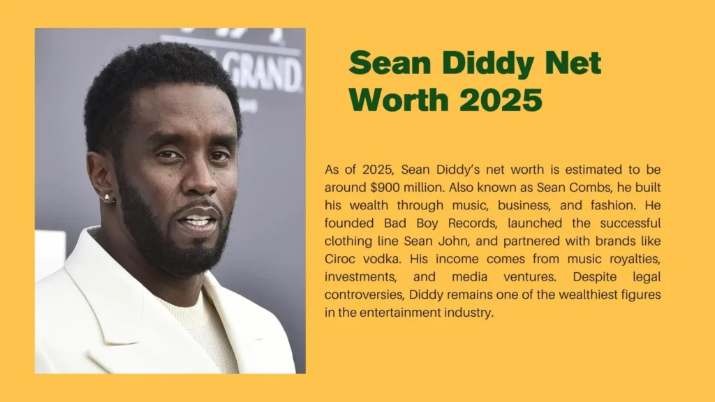 Sean Diddy Net Worth 2025 2 Sean Diddy Net Worth 2025