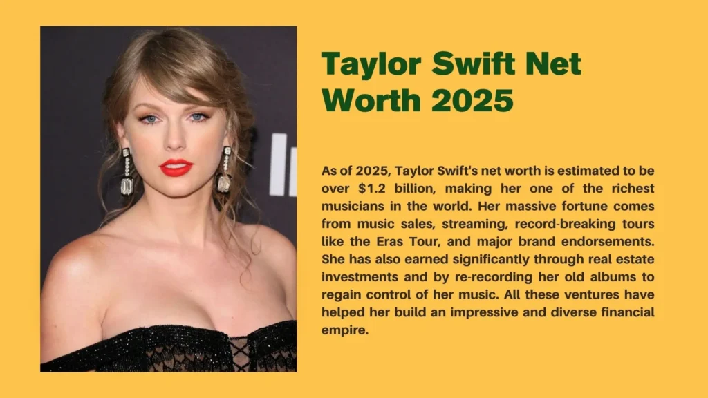Taylor Swift Net Worth 2025 2 Taylor Swift Net Worth 2025