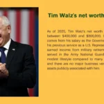 Tim Walz Net Worth