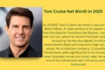 Tom Cruise Net Worth