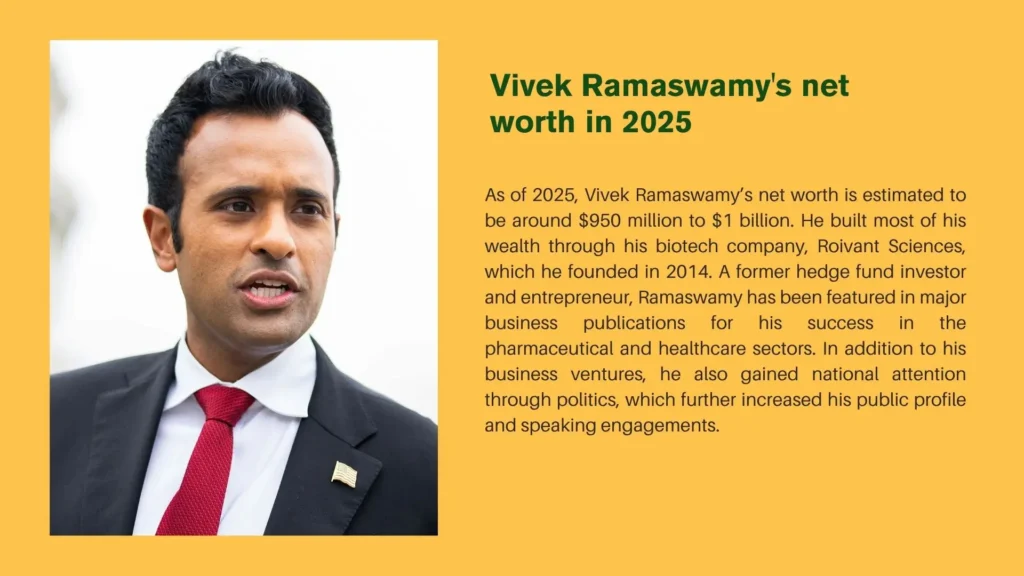 Vivek Ramaswamy Net Worth 2025 2 Vivek Ramaswamy Net Worth