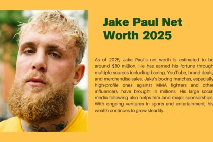 Jake Paul Net Worth 2025